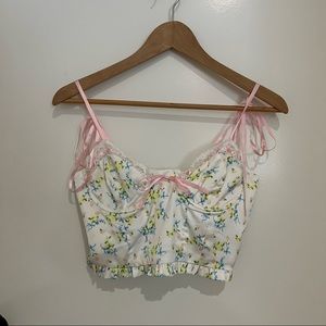 Strangers & Lovers floral top